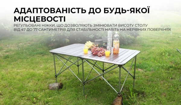 Подвійний складний стіл BRS-Z32 - фото №10