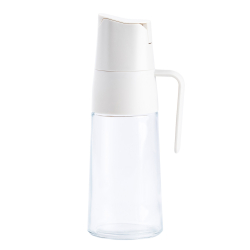 Пляшка дозатор для олії та оцту 600 мл з носиком бежева HP16294