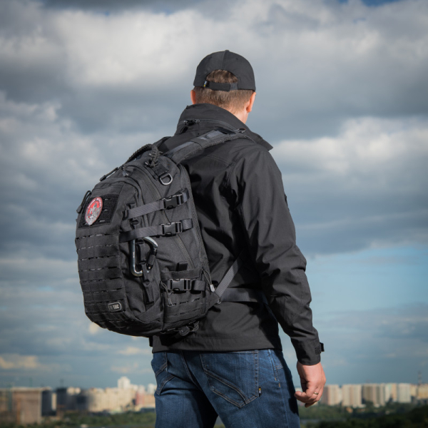M-Tac рюкзак Mission Pack Laser Cut Black - фото №4
