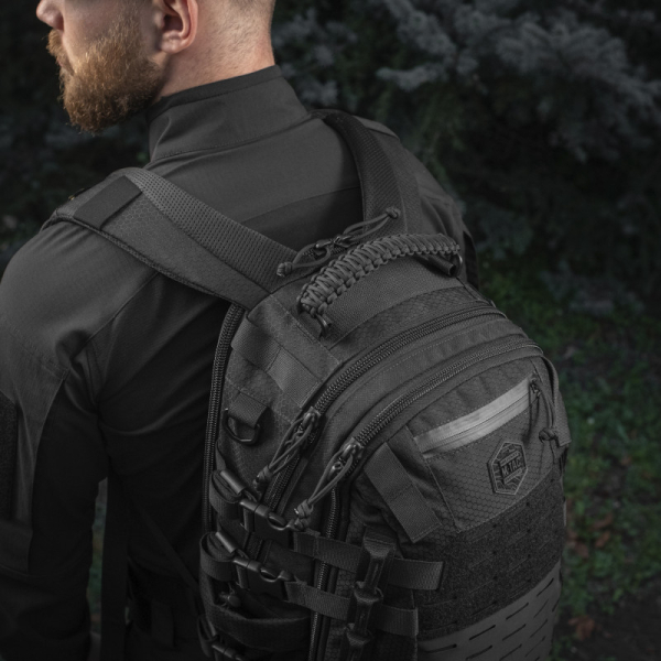 M-Tac рюкзак Mission Pack Elite Hex Black - фото №10