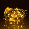 Гірлянда Різдвяна фея вулична 100 м 1000 LED білий провід Жовтий CF1000L100MWY - фото №5