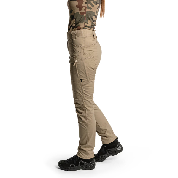 Жіночі штани Helikon Women's UTP Resized PolyCotton Rip-Stop Khaki, Khaki - фото №4