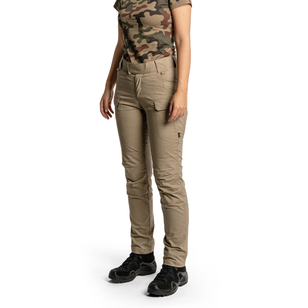 Жіночі штани Helikon Women's UTP Resized PolyCotton Rip-Stop Khaki, Khaki - фото №2