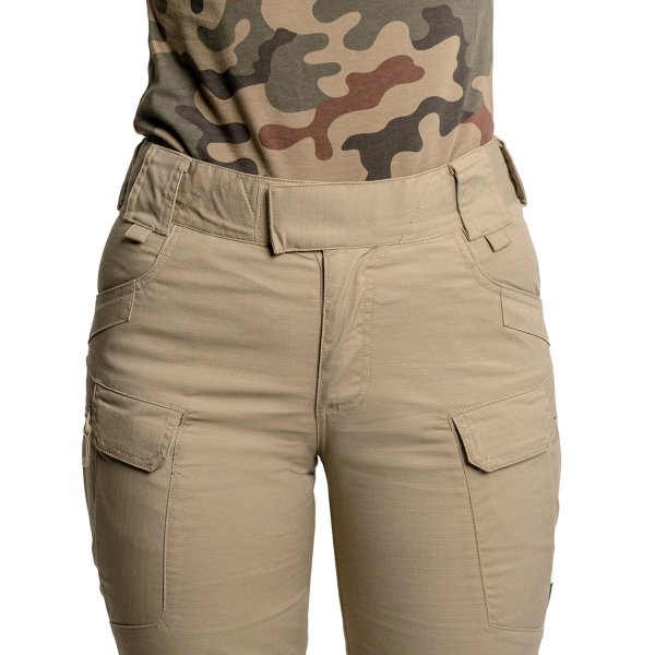 Жіночі штани Helikon Women's UTP Resized PolyCotton Rip-Stop Khaki, Khaki - фото №6