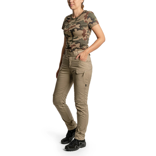Жіночі штани Helikon Women's UTP Resized PolyCotton Rip-Stop Khaki, Khaki - фото №5