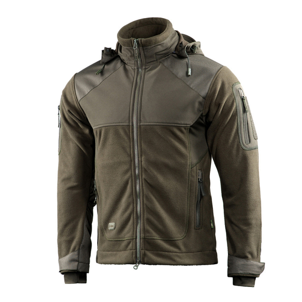 Куртка флісова M-Tac Norman Windblock Fleece Olive, Olive - фото