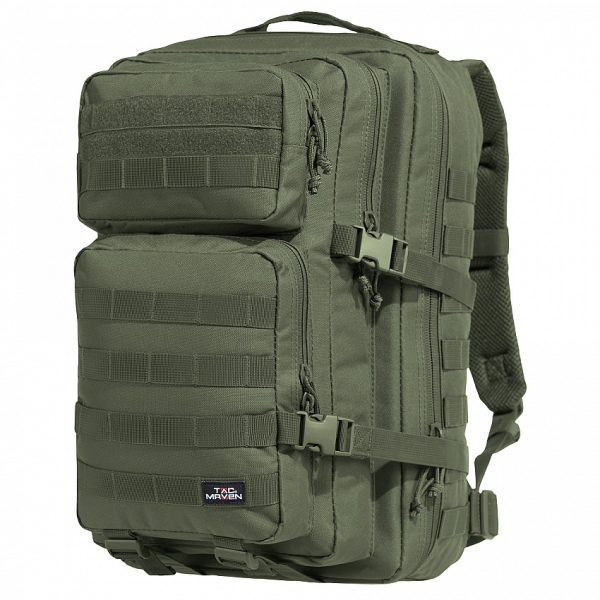 Рюкзак тактичний Pentagon Assault Large 51L Olive - фото №4