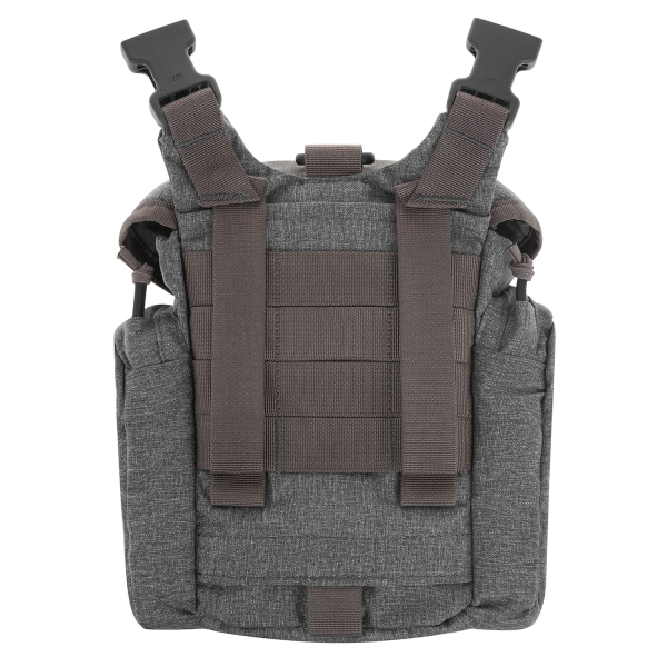 Сумка Helikon Essential Kitbag Nylon Polyester Blend 2,5 л - Melange Black/Grey - фото №6