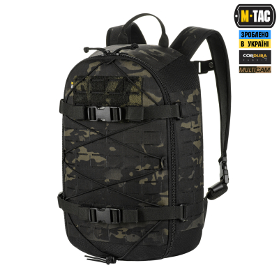 M-Tac рюкзак Sturm з ергономічними лямками X-Large Elite Gen.II Multicam Black - фото