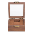 Дерев'яна скринька для наручного годинника 12×12×7.4 см HP-5-11 - фото №2