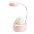 Дитяча настільна лампа з точилкою для олівців Рожева HP12268P - фото №2