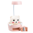 Дитяча настільна лампа з точилкою для олівців Рожева HP12268P - фото №5