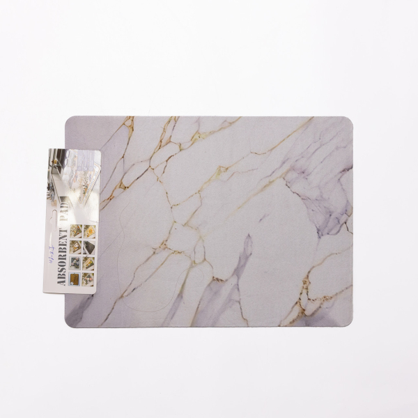 Діатомітовий килимок на кухню для сушіння посуду 30×40 (см) HP-42-27 - фото №3