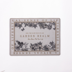 Діатомітовий килимок на кухню для сушіння посуду Garden Realm 30×40 (см) HP-42-23