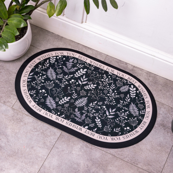 Килимок діатомітовий Botanic Oval 38*58 см універсальний HP-42-54 - фото №4