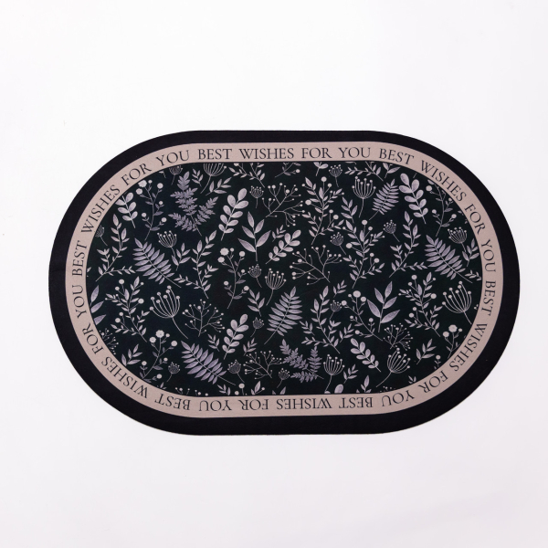 Килимок діатомітовий Botanic Oval 38*58 см універсальний HP-42-54 - фото