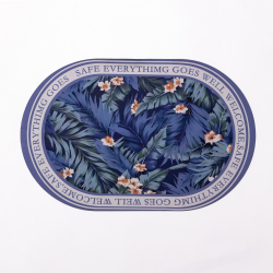 Діатомітовий овальний килимок 38×58 (см) вологопоглинальнючий HP-42-57