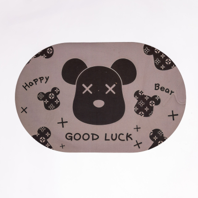 Діатомітовий овальний килимок Good Luck 38×58 (см) вологопоглинальнючий HP-42-56 - фото