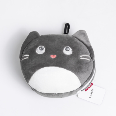 Дорожній набір 2 в 1 Fine Cat подушка-трансформер та маска для сну HP-56-23G - фото
