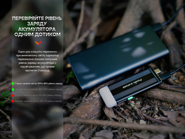 Ліхтар ручний Fenix E-SPARK - фото №14