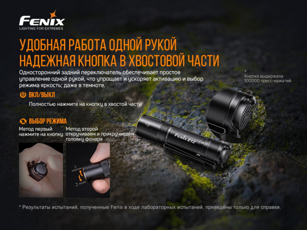 Ліхтар ручний Fenix E12 V2.0 - фото №11