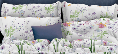 Наволочка 1 шт 50х70 см бязь Ірис LoveYouHome - фото
