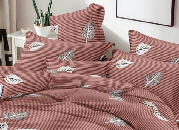 Наволочка 1 шт 50x70 бязь Листя 1 LoveYouHome - фото