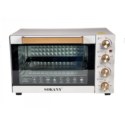 Електрична духовка Sokany SK450 настільна 50 л - фото
