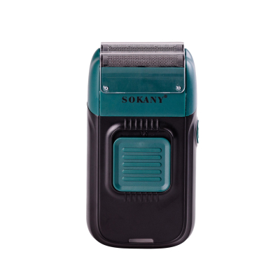 Електробритва-шейвер SOKANY SK-385 на акумуляторі 1400 мАг Зелений - фото