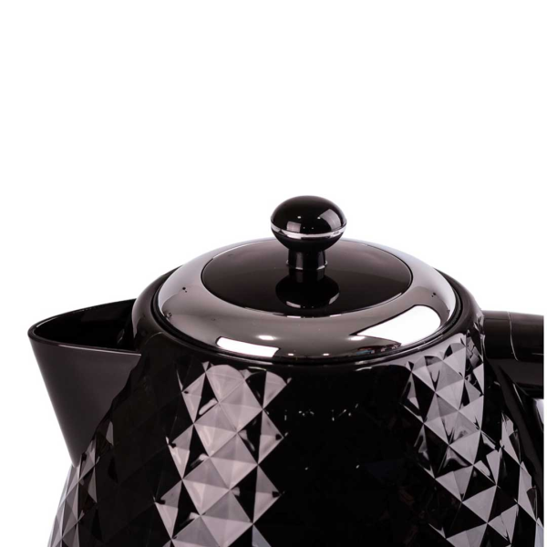 Електрочайник Sokany 1,7 л дисковий з автовідключенням 2200 Вт Чорний SK-1032B - фото №2