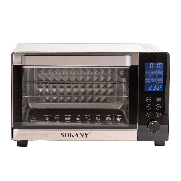 Електропіч Sokany SK10009 настільна 35 л - фото