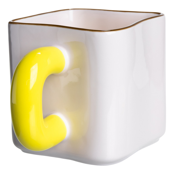 Порцелянова чашка "Губка Боб" з магнітним декором 500 мл, Кружка дитяча чашка із порцеляни на подарунок FM-12Y - фото №3