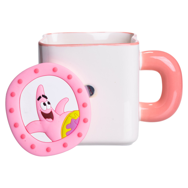 Порцелянова чашка "Патрік " з магнітним декором 500 мл, Кружка дитяча чашка із порцеляни на подарунок FM-12P - фото №2