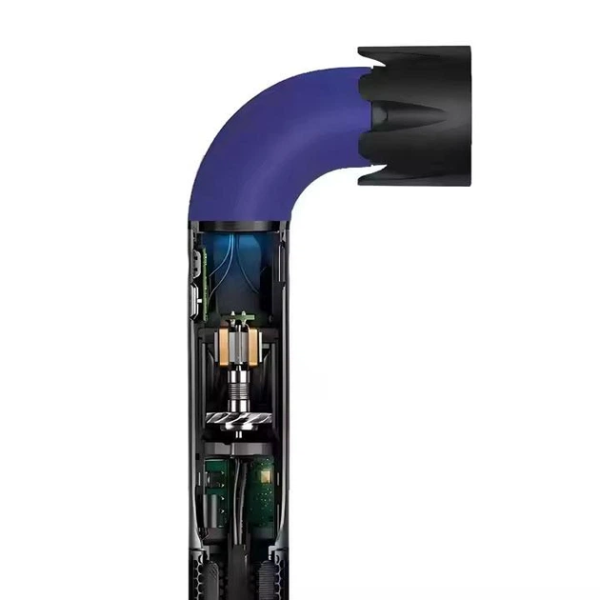 Фен стайлер Super Hairdryer мультистайлер 1600 Вт прилад для волосся з холодним гарячим повітрям 4 насадки HP-3BL - фото №3