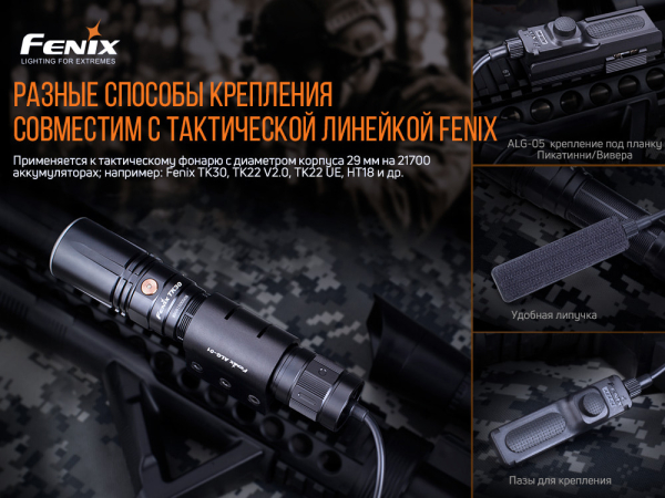 Виносна тактична кнопка Fenix AER-04 - фото №9