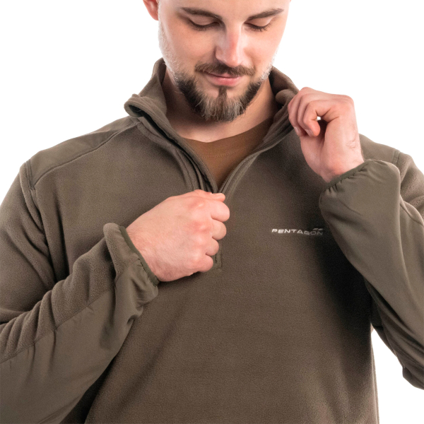Флісова кофта Pentagon Kedros Dark olive - фото №4
