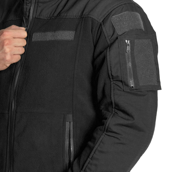 Флісова кофта MFH Combat Black, Black - фото №3