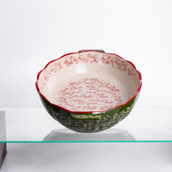 Форма для запікання та сервірування Vintage Овальна з ручками HM04-14 - фото №2