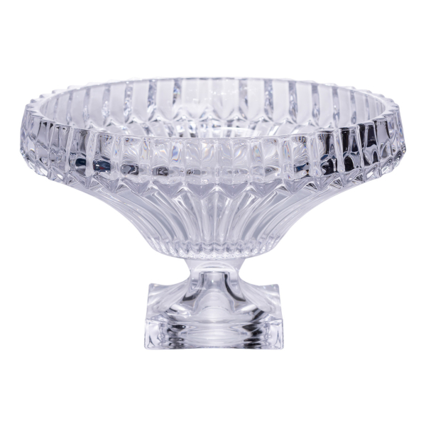 Фруктовниця скляна на ніжці Ø29 (см) Прозора HP-19-139RB - фото №2