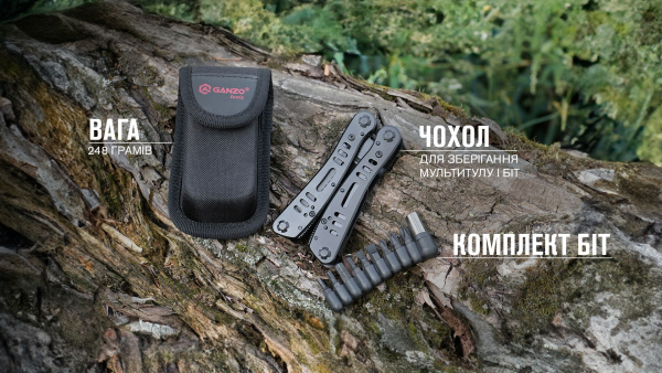 Мультитул Ganzo G103, Black - фото №28