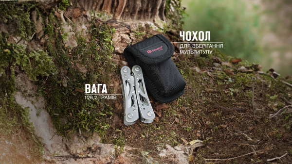 Мультитул Ganzo G104S, Сріблястий - фото №32