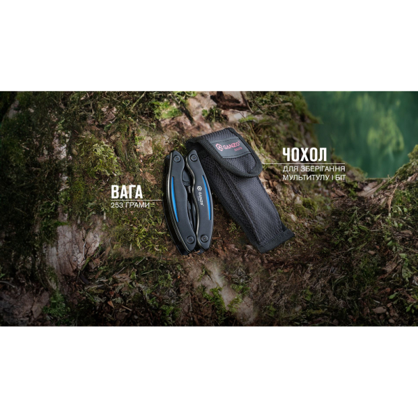 Мультитул Multi Tool Ganzo G109-BL - фото №19