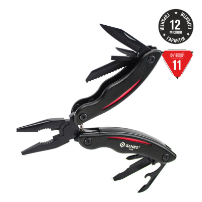 Мультитул Ganzo G109, Black - фото