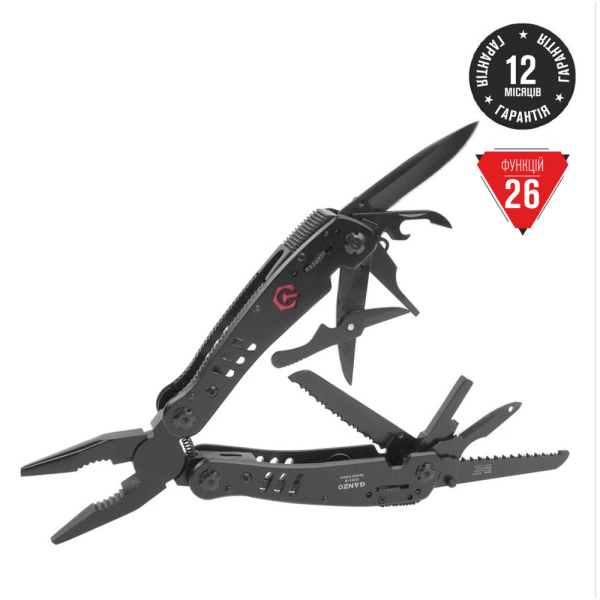 Мультитул Ganzo G301-В, Black - фото