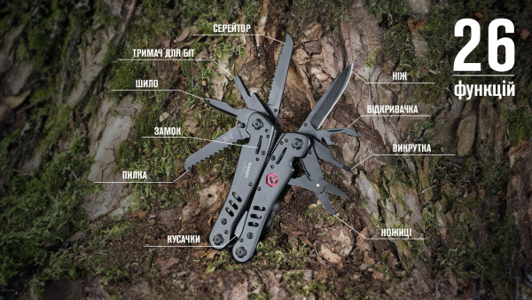 Мультитул Multi Tool Ganzo G302-В - фото №18
