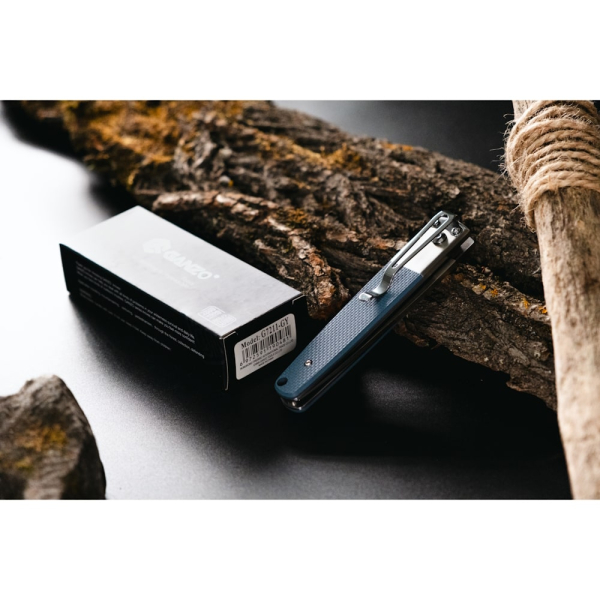 Нiж складаний Ganzo G7211-GY ciрий - фото №7