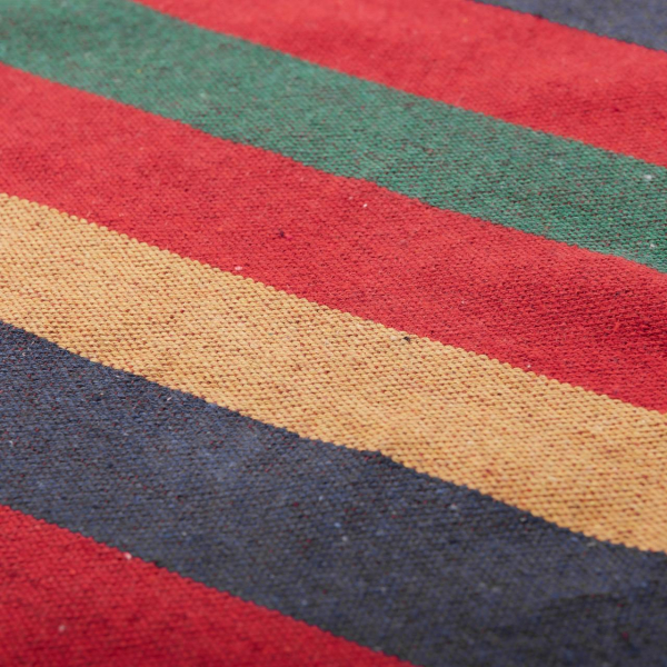 Гамак туристичний підвісний тканинний 174х80 см з планкою Червоний SJ-0010-2R - фото №6