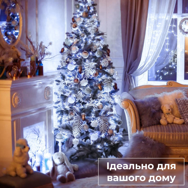 Гірлянда нитка світлодіодна GarlandoPro 171 LED 16м 8 режимов гірлянда новорічна W300LEDML - фото №24