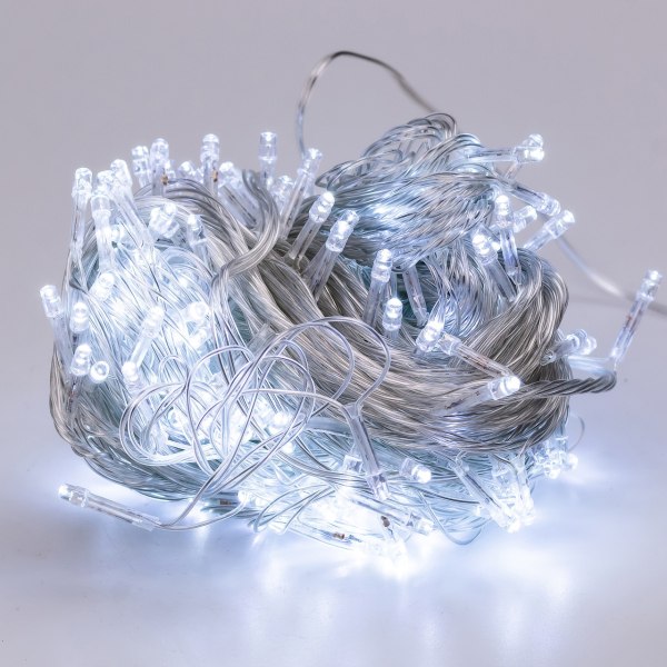 Гірлянда нитка світлодіодна GarlandoPro 171 LED 16м 8 режимов гірлянда новорічна W300LEDML - фото №34