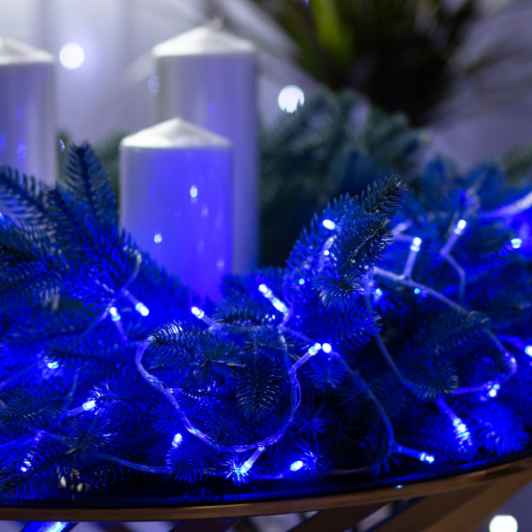 Гірлянда нитка світлодіодна GarlandoPro 171 LED 16м 8 режимов гірлянда новорічна W300LEDML - фото №11